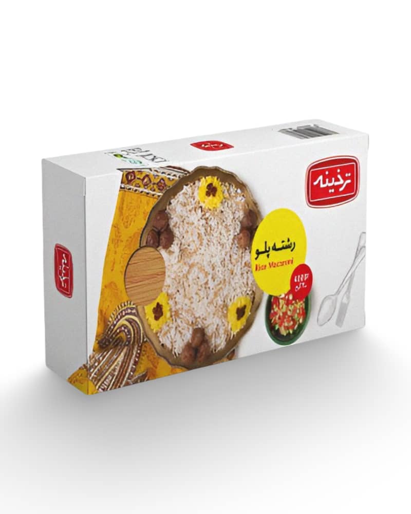 رشته پلویی استاندارد 400 گرمی ترخینه